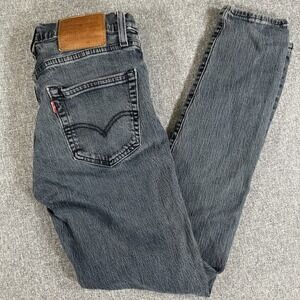 Levis 312 Shaping Slim Jeans Womens 29x32‎ Gray Wash Denim Pants
